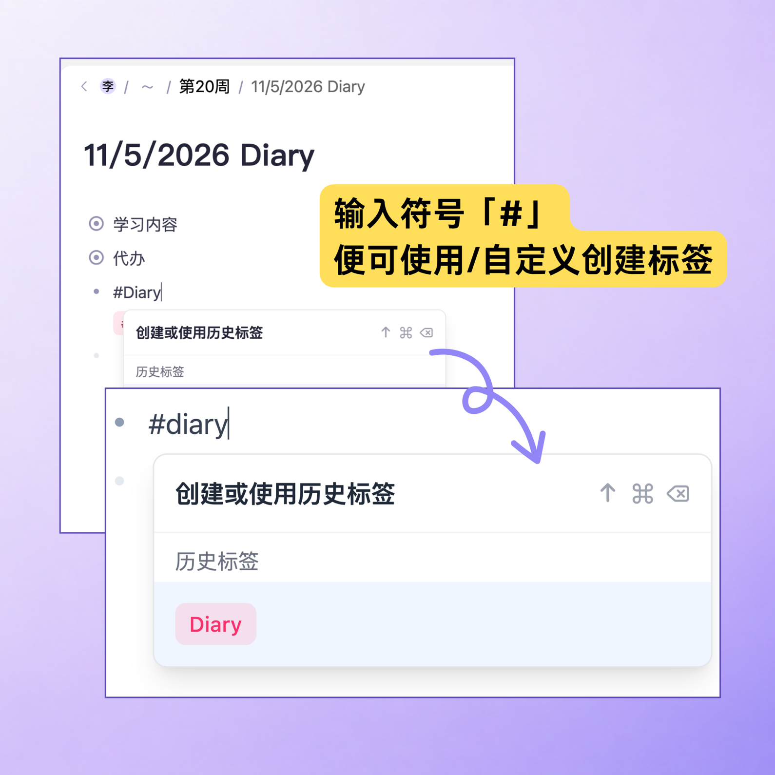 节点化笔记标签系统